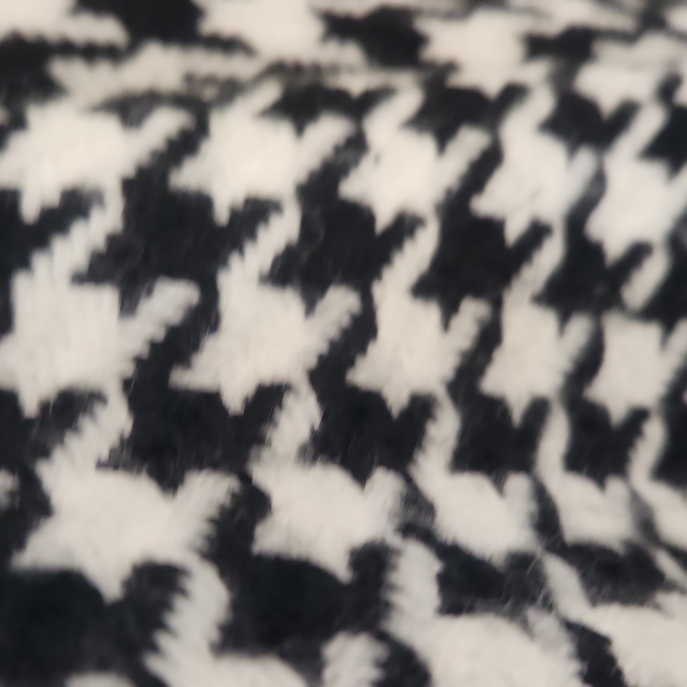 Junarose Black and White Women's Cape - Picture 3 of 6